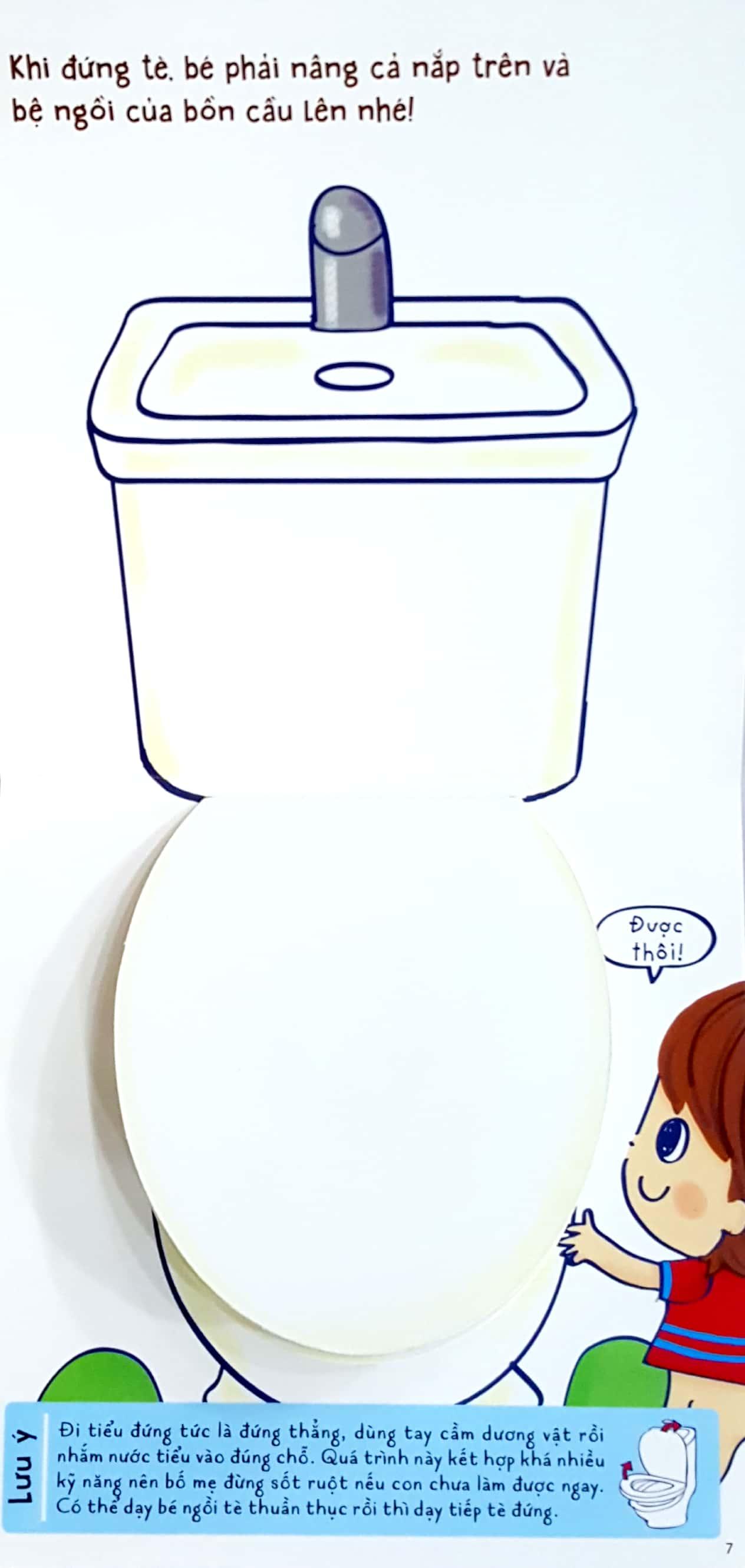 Ehon Kỹ Năng Sống - Bé Trai Đi Toilet - Tái Bản