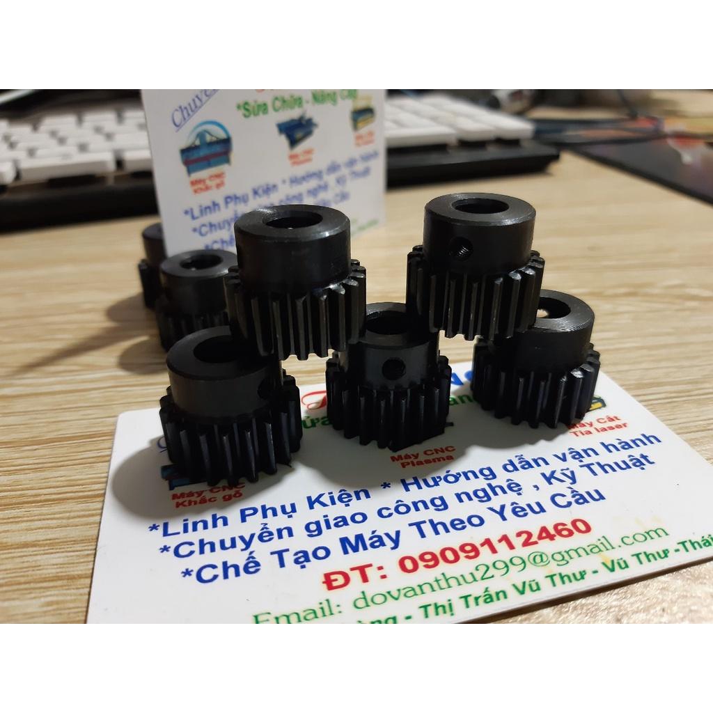 Bánh răng Modul M1 25 răng lỗ trục phi 14mm