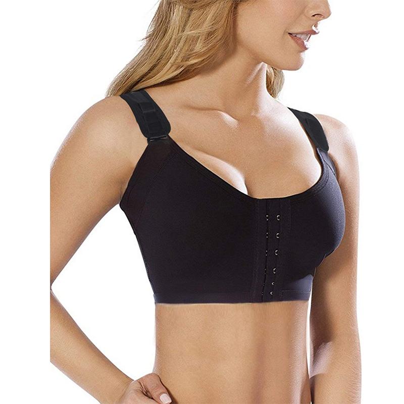 Burvogue Áo Lót Nữ Không Đường May Đệm Đẩy Lên Sau Phẫu Thuật Áo Ngực Trước Đóng Cửa Yếm Áo Lót Bra Sexy Tập Hợp Có Thể Điều Chỉnh Áo Lót