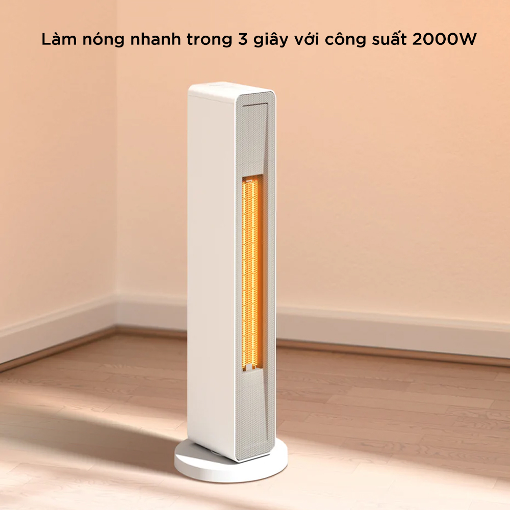 Quạt Sưởi Xiaomi Thông Minh Smartmi ZNNFJ07ZM – Bản Quốc Tế - Hàng chính hãng