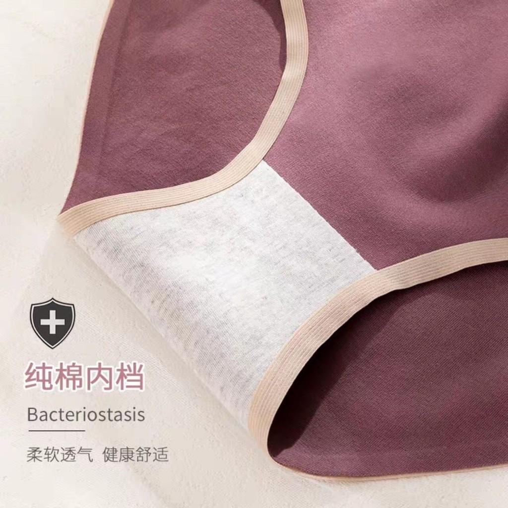 Hàng lọai 1 - Quần lót nữ Kháng khuẩn Ép Không Đường May- set 5 quần