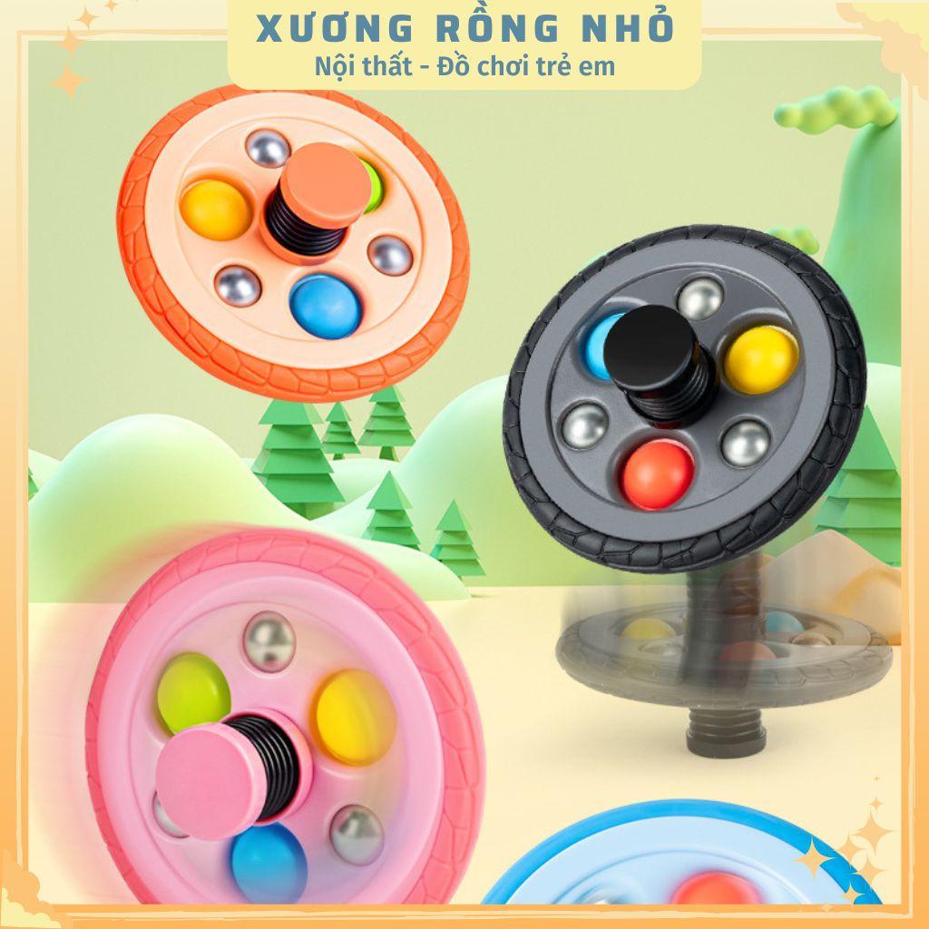 Con quay đồ chơi Spinner Tires POP 5 trong 1 giúp giảm stress - Đồ chơi con quay spinner giảm căng thẳng