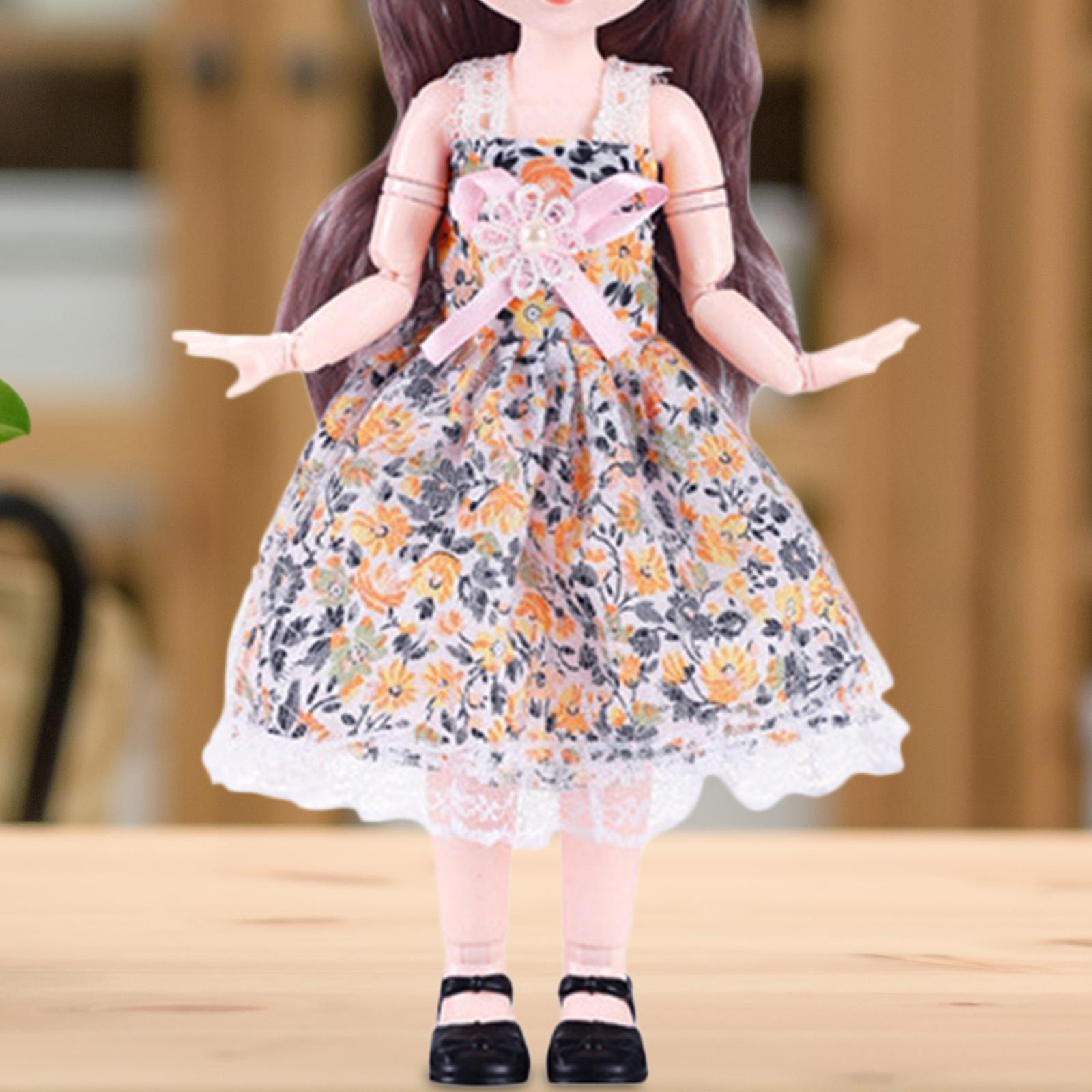 Fashion Doll Clothes Dress Set Daily Wear  Doll Changing Clothes for 30cm Doll for