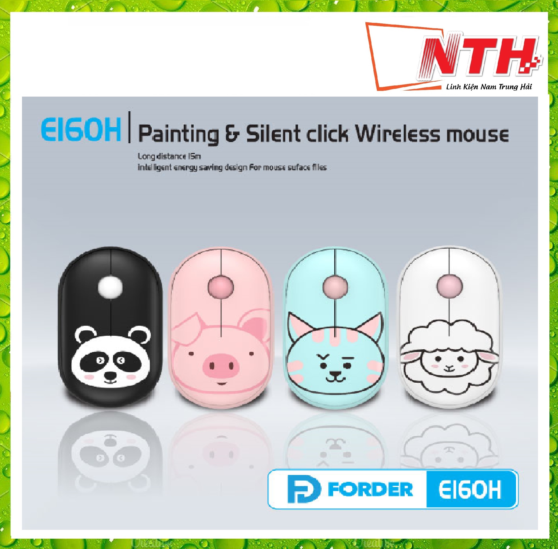 Chuột Bluetooth FD E160H - Hàng Chính Hãng