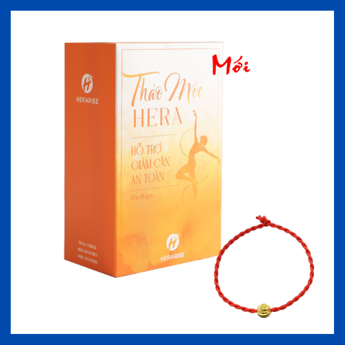 Trà Thảo mộc Hỗ Trợ Giảm cân Hera Plus + Tặng Kèm Vòng Phong Thủy Cực Chất