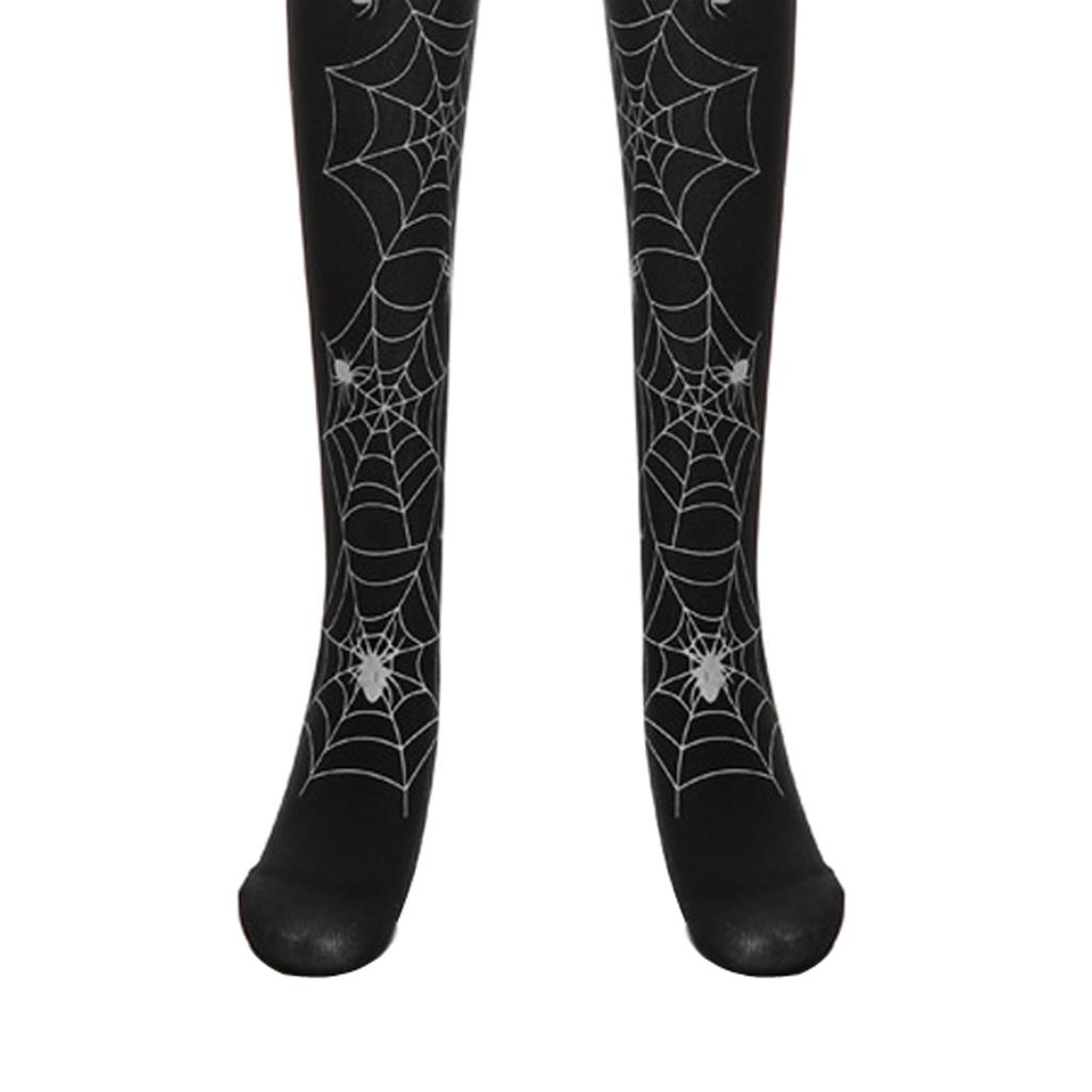 Women Girl Halloween Thigh High Long Stockings Over Knee Costume
