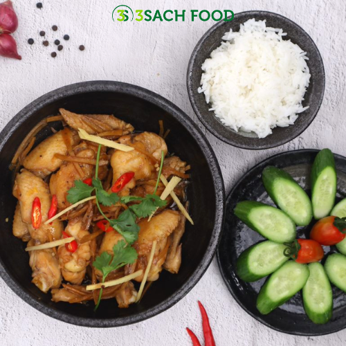 Cánh Gà Kho Gừng 3S