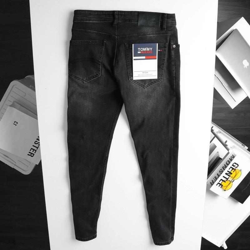 Quần jean nam TOM cao cấp -jean co giãn - Form slimfit