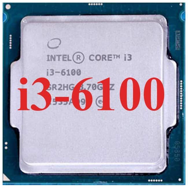 CPU Intel Core i3-7100 / 6100 - Socket Intel LGA 1151_ Hàng Chính Hãng