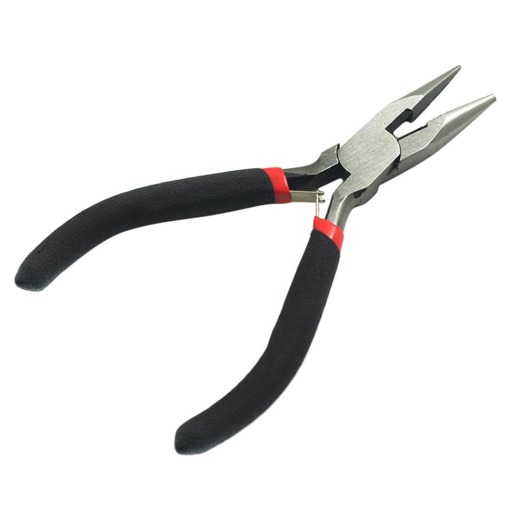 DIY 4.5'' Mini Needle Nose Jewelry Pliers DIY Jewelry Making Bead Fixing Pliers Handmade Jewelry Handmade Carbon Steel Tool