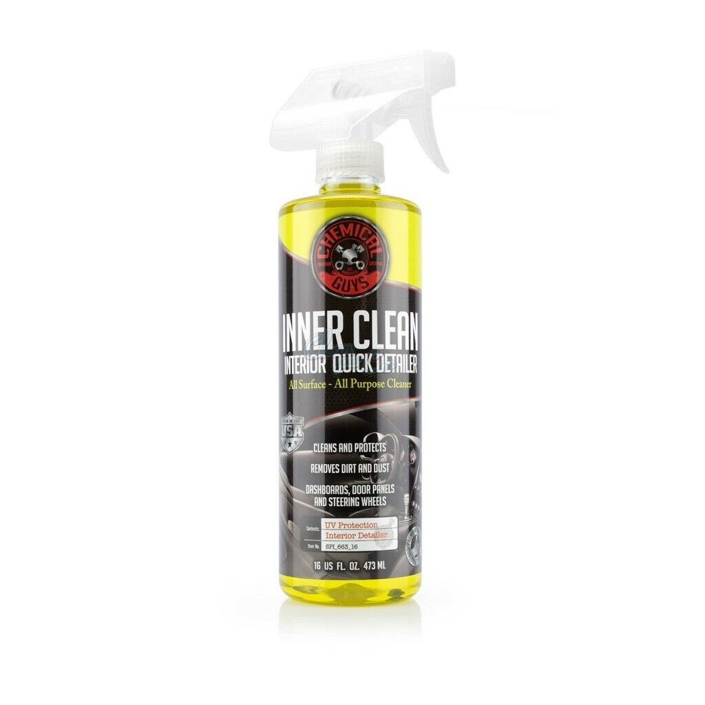 DUNG DỊCH VỆ SINH VÀ BẢO DƯỠNG NỘI THẤT XE CHEMICAL GUYS INNER CLEANER INTERIOR QUICK DETAILER 16OZ