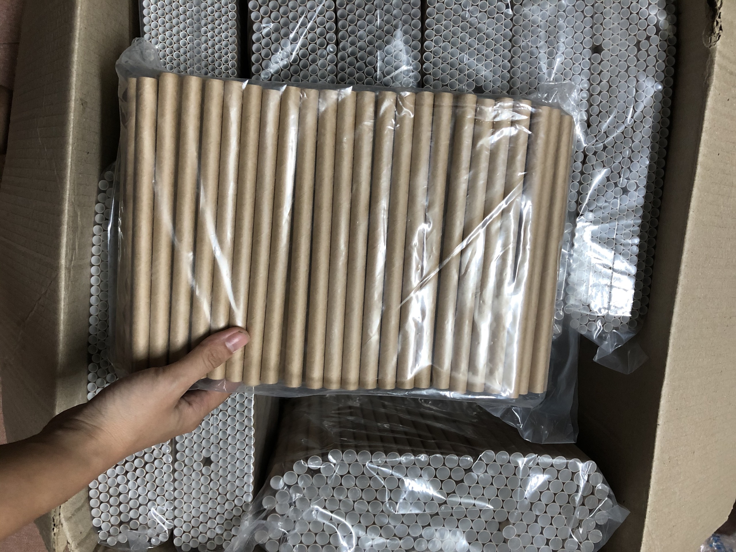 Ống hút giấy các size nặng 0,5kg/túi