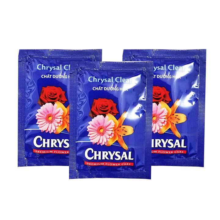 Chrysal tinh chất dưỡng hoa COMBO 3 gói - chuyên dùng cho hoa cắt cành