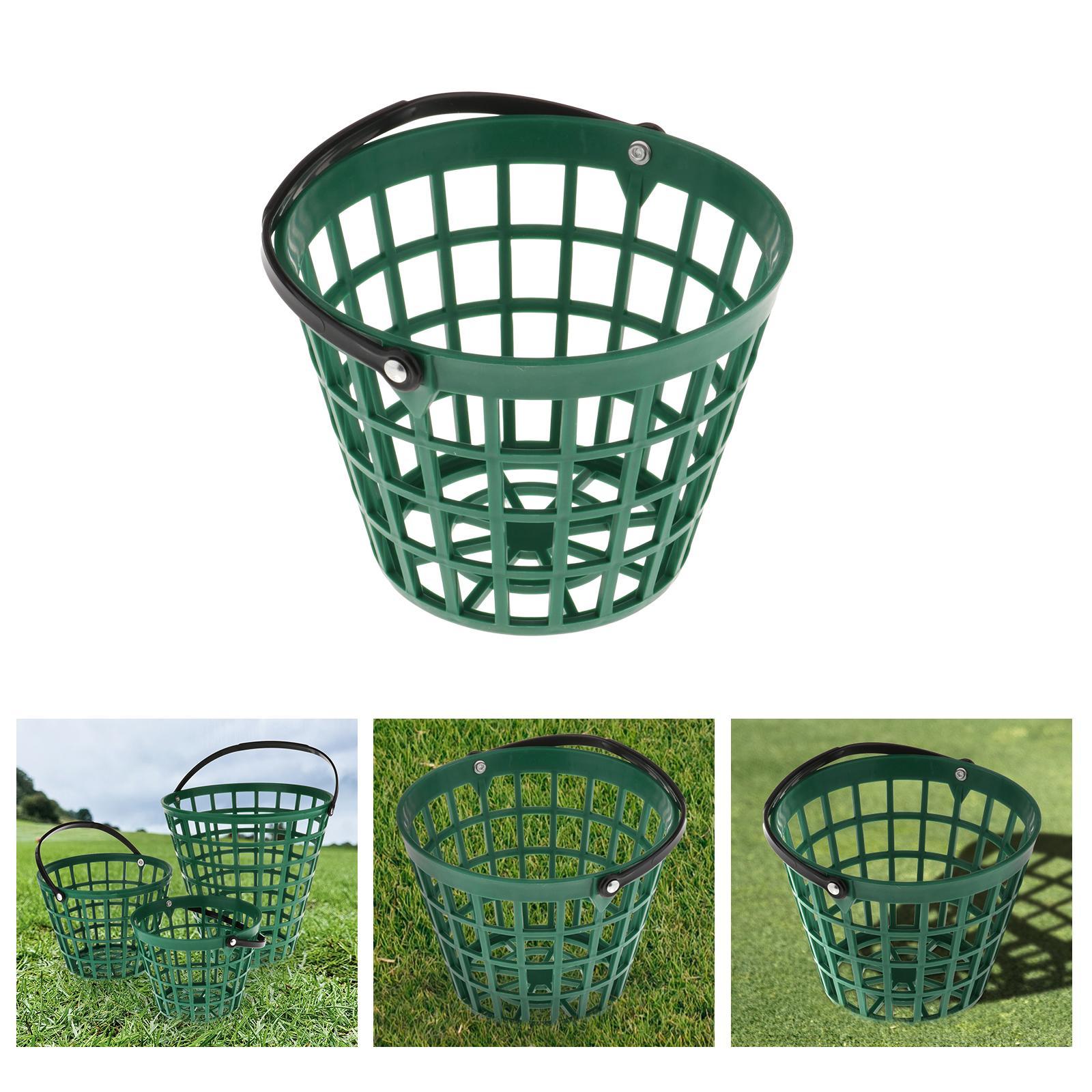 Ball Basket Golf Range Bucket Storage Organizer Holds 25 Balls