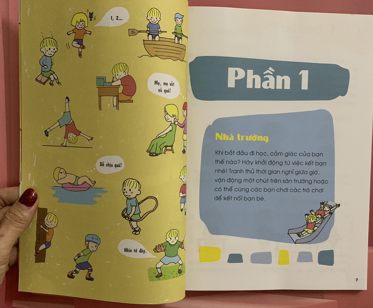 Sách Thiếu Nhi - Rèn Luyện Kỹ Năng Sống Dành Cho Học Sinh - Kỹ Năng Vận Động (Cho Trẻ Từ 6 Tuổi)