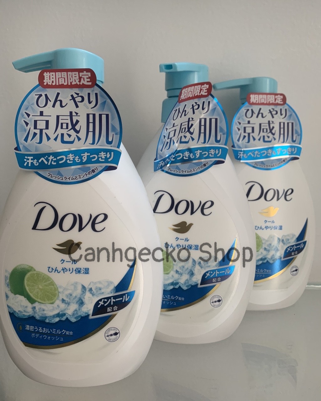 Sữa Tắm DOVE 500ml Nhật Bản hương Chanh, Trà Xanh