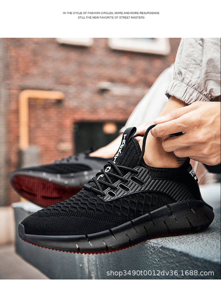 Giày thể thao nam SSN69 mầu đen giày cao 4cm đi lại nhẹ nhàng-chất liệu vải thoáng khí-thấm hút tốt