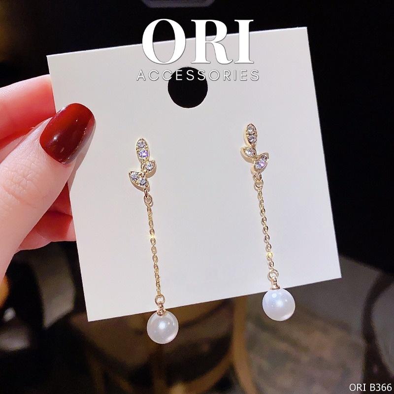 Bông tai nữ dáng dài Phoebe tinh tế thời trang ORI ACCESSORIES B366