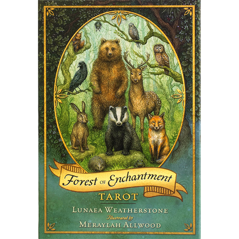 Bộ Bài  Bói Forest of Enchantment Tarot Đẹp New