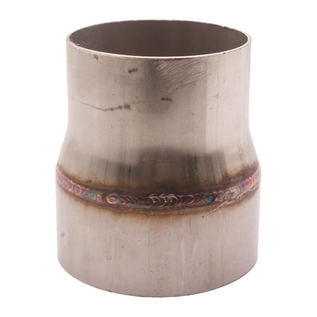 2 Pieces Mild Exhaust Pipe Reducer 3 Inch I.D. To 4 Inch O.D. Rustproof