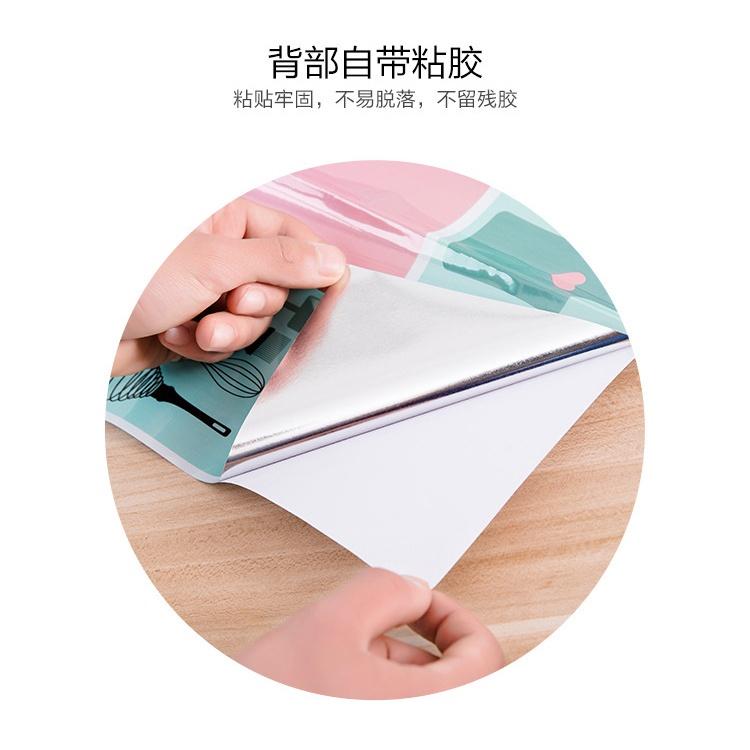 Giấy Dán Tường Tự Dính Chống Dầu Chịu Nhiệt Trang Trí Nhà Bếp