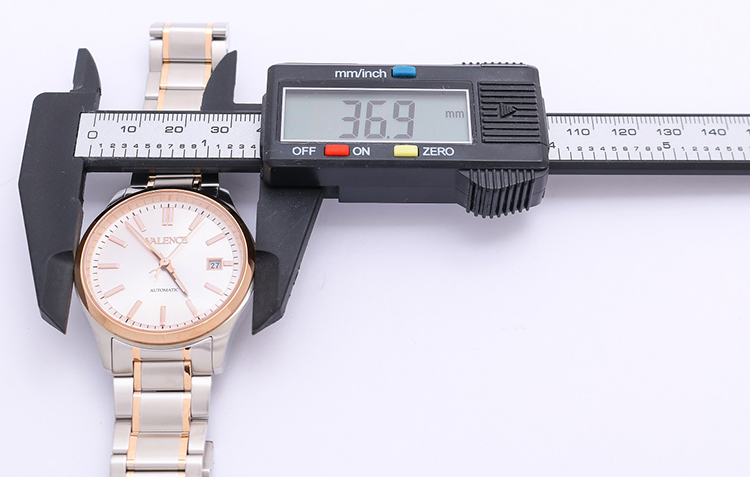 Đồng Hồ Nam Dây Thép Không Gỉ Valence VC-078 Hàn Quốc Cơ Tự Động Automatic (37mm)