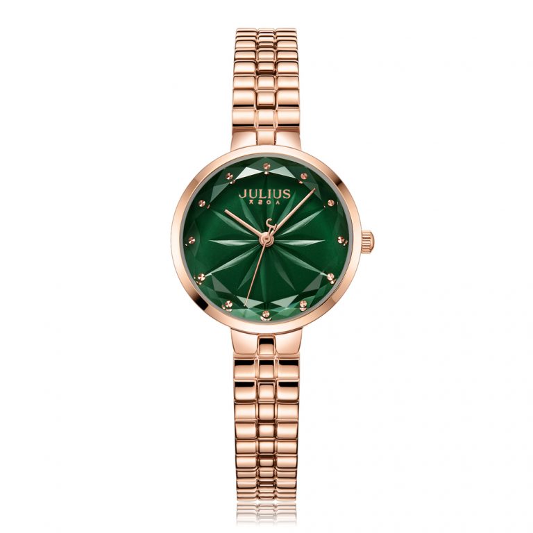 Đồng Hồ Nữ Julius Hàn Quốc Dây Thép JA-1278C