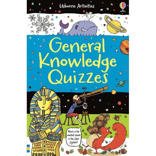 Sách tương tác tiếng Anh - Usborne General Knowledge Quizzes