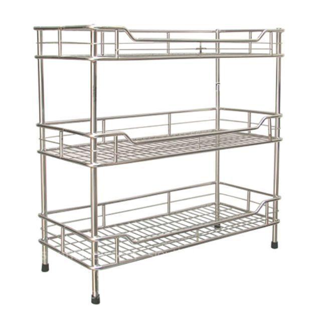 Kệ bát inox rộng 60cm có khe cài đĩa