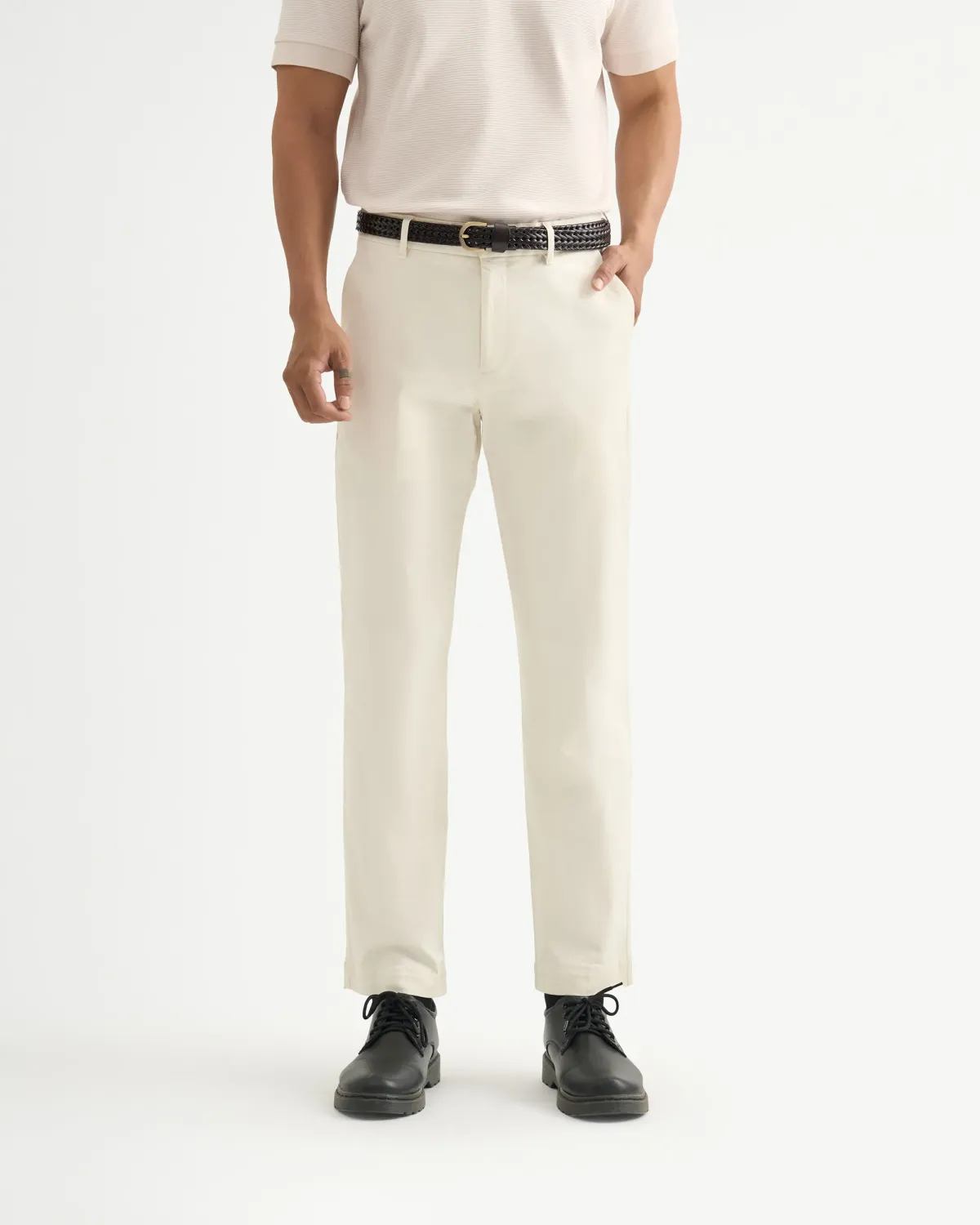 Quần kaki nam Form Slim cropped - RT 10S25PCA015 | ROUTINE CÀ MAU