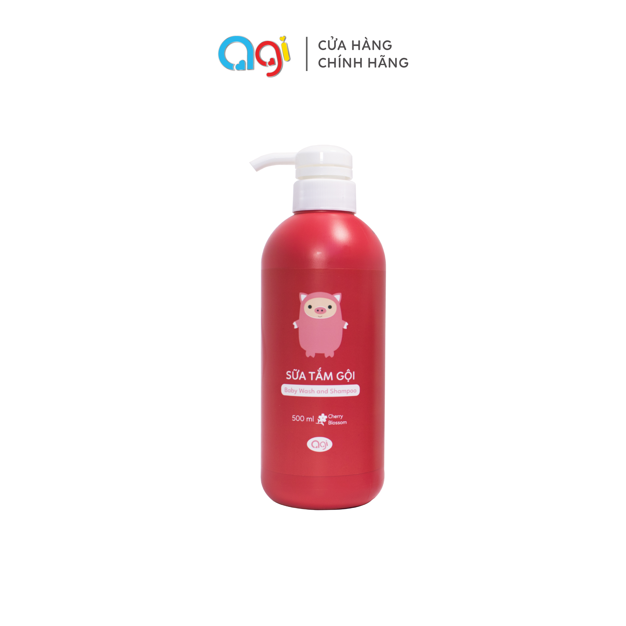 Sữa tắm gội Agi 2 in 1 500ml