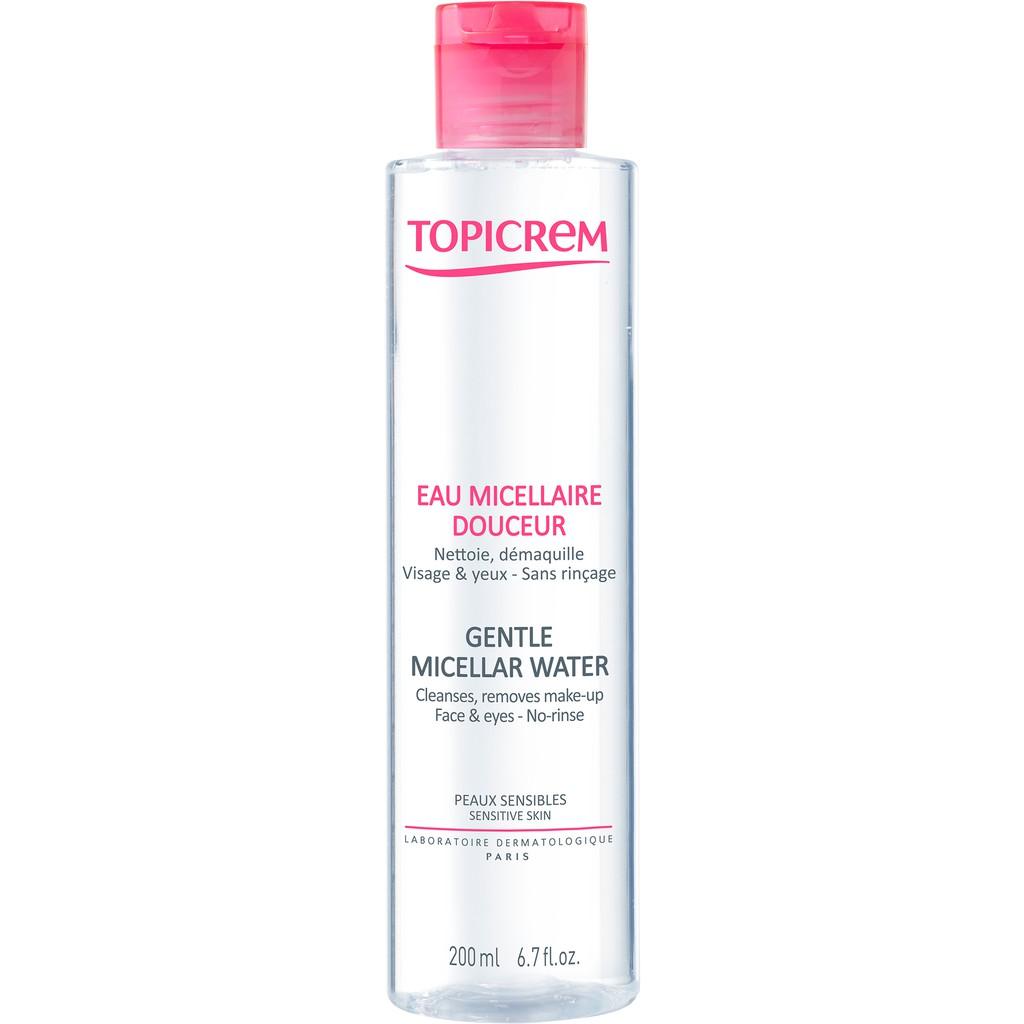 Nước tẩy trang dịu nhẹ - Topicrem Gentle Micellar Water 200ml