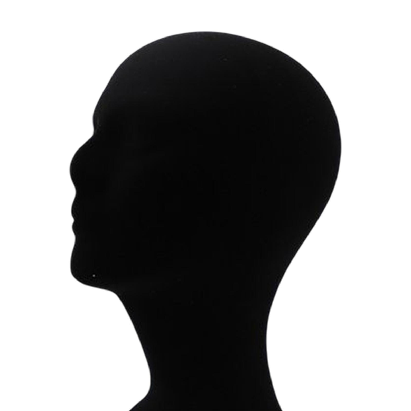 Male Mannequin Head Model Multifunctional Portable Stable for Barbershop
