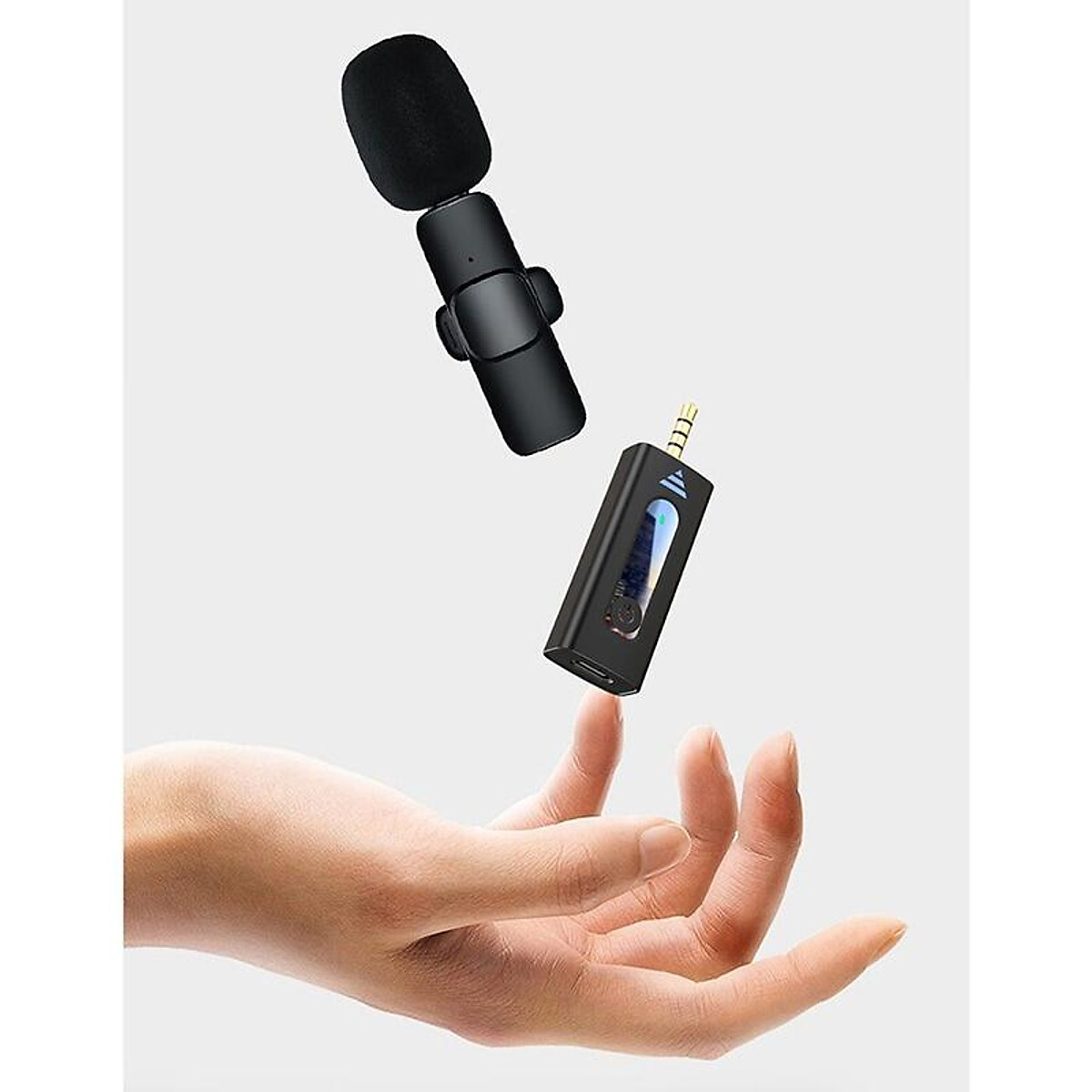 MICROPHONE K35-1 + 3.5MM KẸP ÁO SỬ DỤNG ĐỂ THU GIỌNG NÓI SIÊU TO RÕ-HT