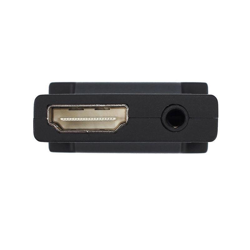 Đầu chuyển đổi từ cổng HDMI sang cổng VGA có dây cáp âm thanh giắc cắm 3.5mm tiện dụng