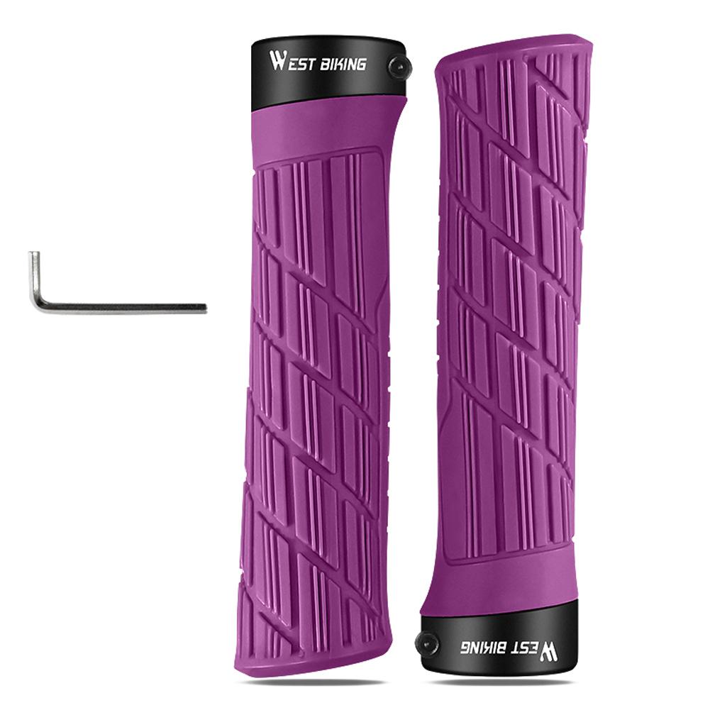 Tay cầm xe đạp WEST BIKING MTB chống trượt bằng silicon