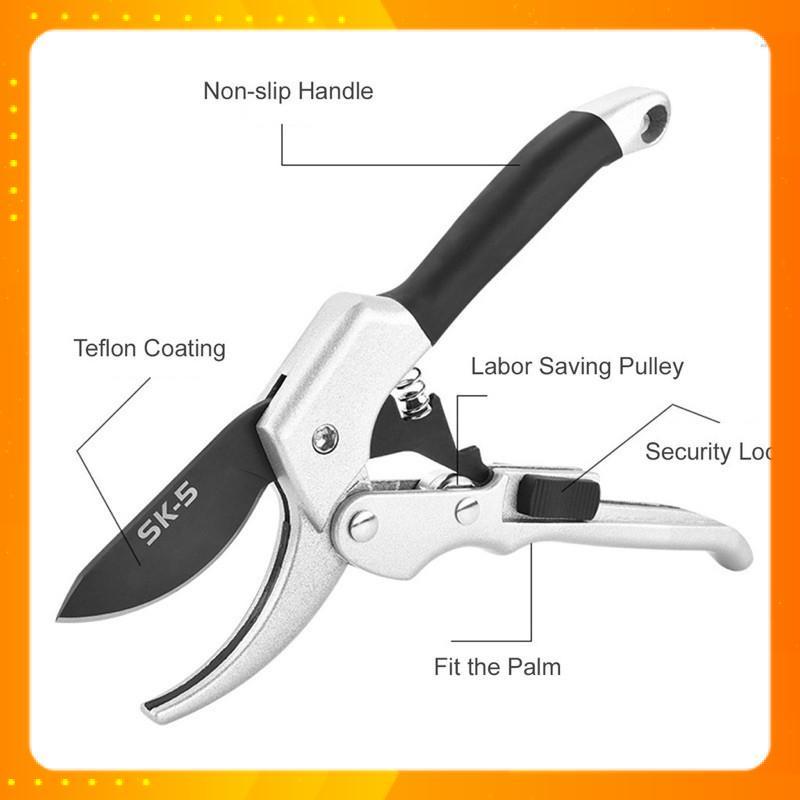 KÉO CẮT TỈA CÂY CẢNH NHẬP KHẨU - HỢP KIM SK5