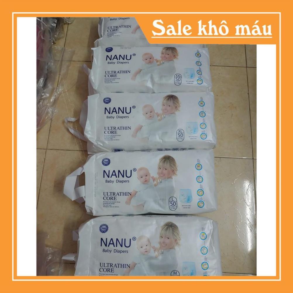 Bỉm Quần NANU Xuất Nhật combo M50/L50/XL50/XXL50/XXXL50