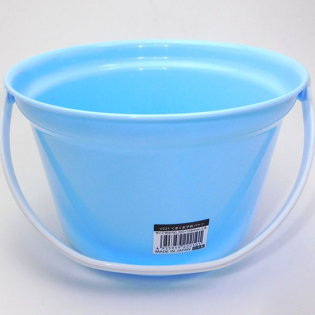 Xô nhựa trẻ em Nakaya Children's Bucket Bear 2.2L - Made in Japan