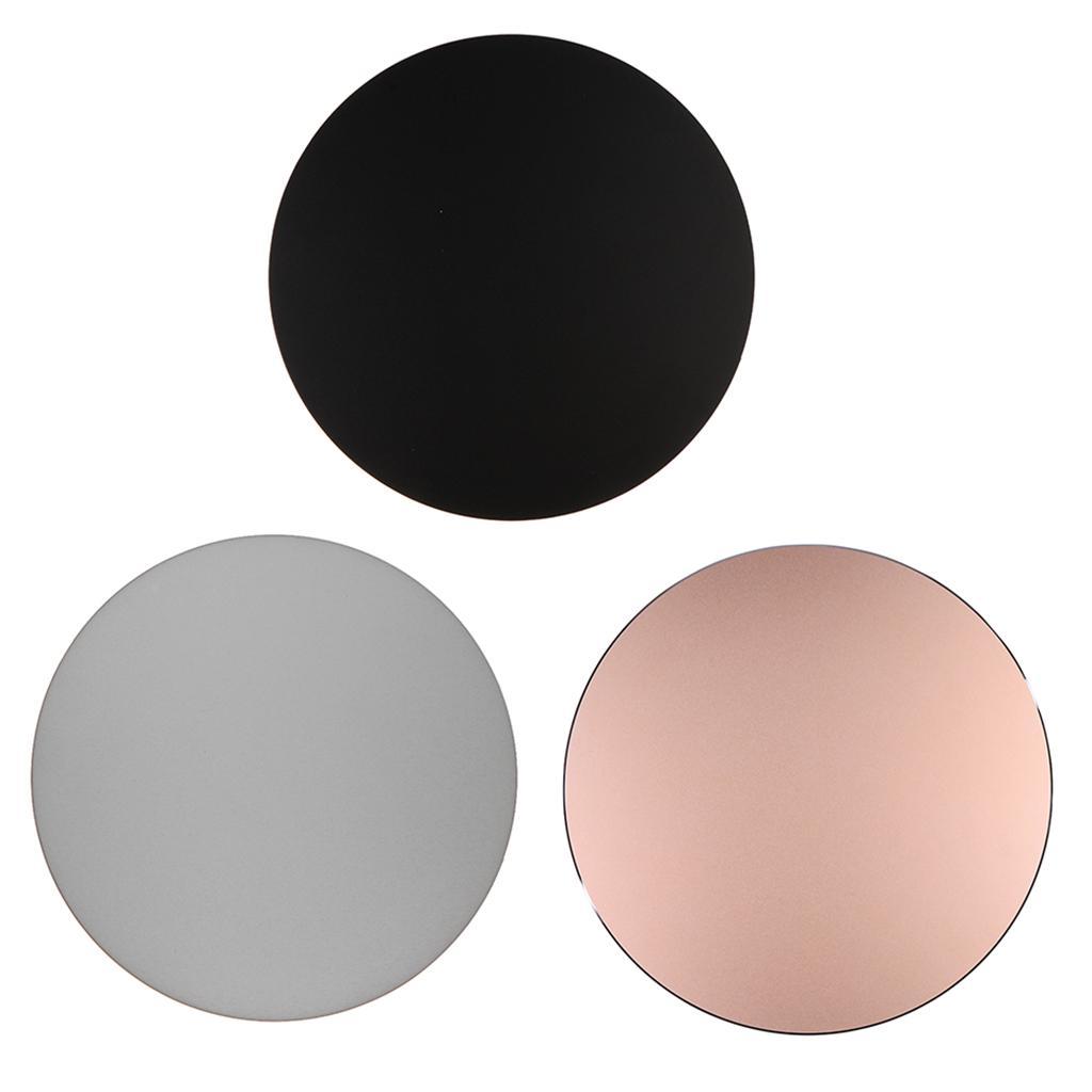 Aluminum Gaming Mouse Pad Mat with Non-slip Rubber Base For Computer