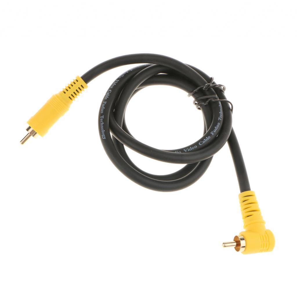 Eblow 24K Gold Plated Digital Coaxial RCA 75 Ohm Cable Projector Cord 1meter