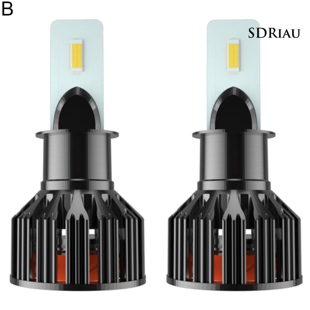 1 Cặp Đèn Pha Led Cob Siêu Sáng Cho Xe Hơi