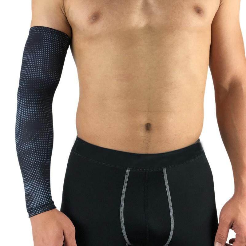 1 Cặp Găng Tay Thể Thao Chấm Bi Bảo Vệ Cánh Tay Chống Tia UV Cho Nam