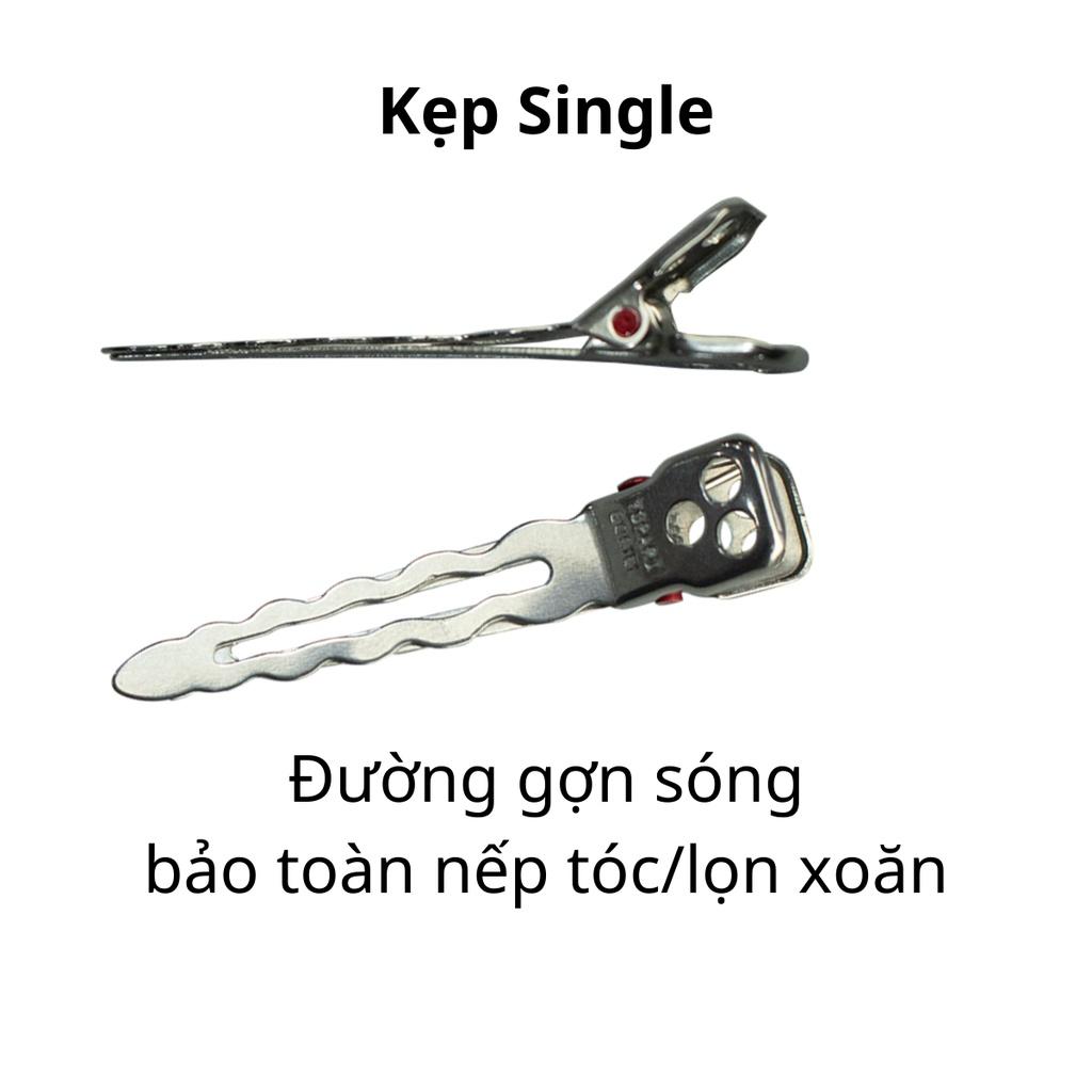 Kẹp đơn single giữ tóc YS PARK dạng sóng không tạo nếp chịu nhiệt cao cấp chính hãng