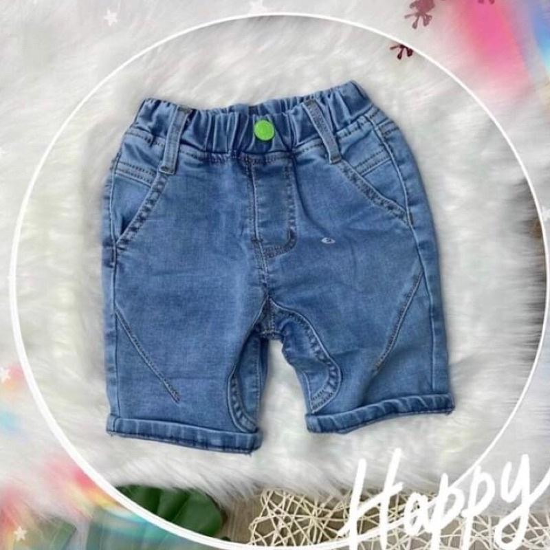 Quần jeans lửng STARKIDS cho bé trai size 10-50kg chất jeans nhập mềm mịn siêu dãn