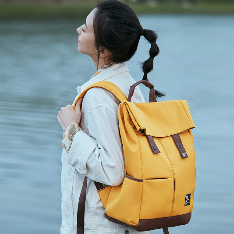 Balo  Xiaomi 90 Points Vitality College Casual Backpack ( Yellow )