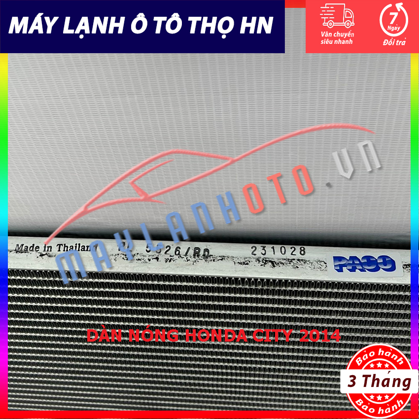 Dàn nóng Honda City 2014 Hàng xịn Thái Lan