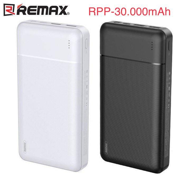 Pin Sạc Dự Phòng 30.000mAh Remax RPP-167 Lango Series Fast Charing 2.1A Tích Hợp 2 Cổng USB