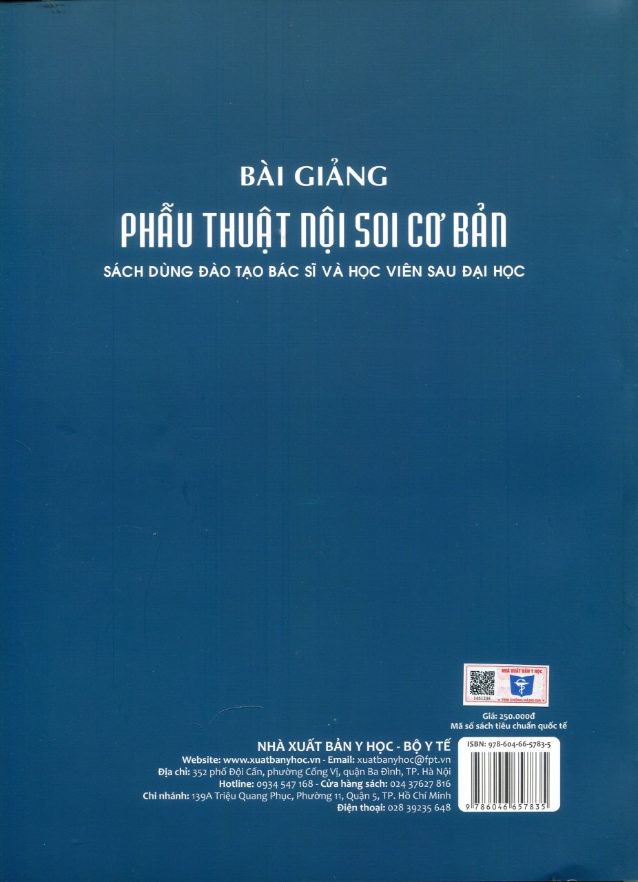 Sách - Bài giảng Phẫu thuật Nội soi cơ bản (Xuất bản 2022)