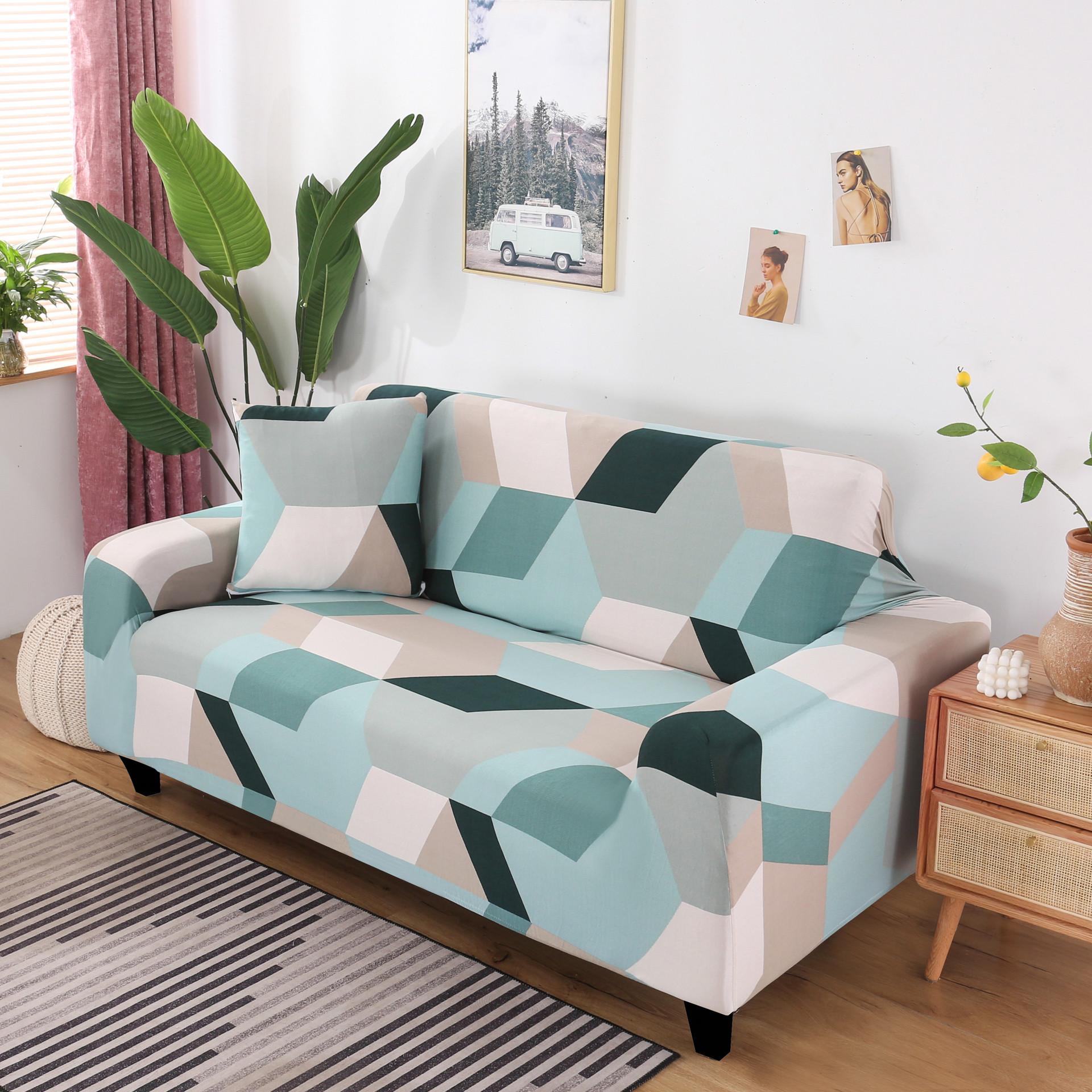 Bọc ghế sofa co giãn 1 chỗ Bọc ghế bành có tay vịn Bọc ghế sofa đàn hồi Bọc ghế sofa phổ thông,